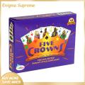 Enigma- Portable Card Game Fun Educational Five Crown my Card Game for Family Game Night Perfect for Kids Adults Multiplayer Interactive Toy d Game Playing Card Game. 