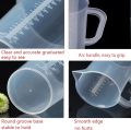 Clear Plastic Graduated Measuring Jug for Baking Beaker Liquid Measure Jug 500ml. 