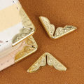 50/100PCS Antique Decorative Jewelry Gift Box Metal Corner Protector Decorative Corners for Book Photo Frame. 