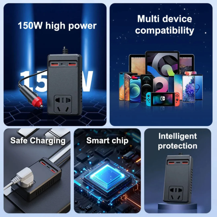 Universal%20150W%20Car%20Power%20Inverter%20%E2%80%93%20DC%2012V/24V%20to%20110V/220V%20AC%20Converter,%20Intelligent%20Auto%20Power%20Adapter%20for%20Laptop,%20Phone,%20and%20Electronics%20-%20Image%206