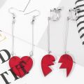 JoJo's Bizarre Adventure Cherry Earrings Anime Kakyoin Noriaki Pierre Polnareff Splice Heart Pendant Earring for Cosplay Jewelry. 