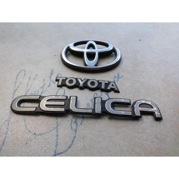 TOYOTA CELICA Emblem Set In Metal