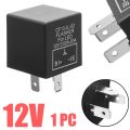 LKPCIGCXM 2PC 12V 3Pin Car Flasher Relay CF13 JL-02 Fix LED Light Turn Signal Indicator Hyper Flash. 