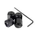 Universal Lockable Finger Dust Caps Lock Anti Theft Van Tyre Tire Car Tool. 
