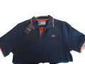 Monark T-Shirt, blue plain shirt Monark logo printed, Polo Shirt. 