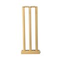 Wicket Set Heavy Plastic Cricket Wicket Stumps Set - 3 Stumps + 2 Bails + 1 Stand Full Size (Multicolor), Cricket Plastic Stump Wicket Set for Kids and Children Use. 