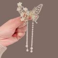 Tassel Butterfly Pearl Hair Catchers Hairpins for Girls and Women Hair accessories. 