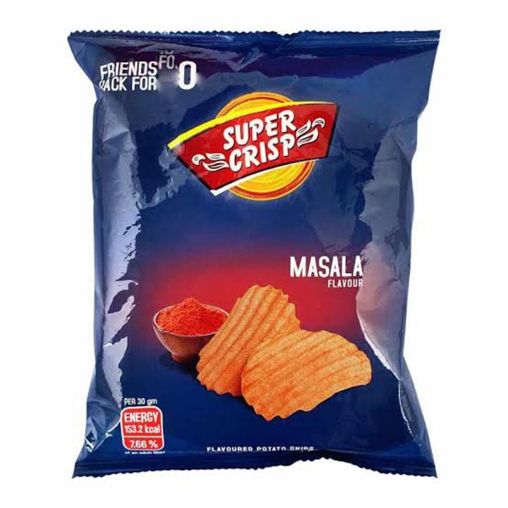 Super Crisp Masala Flavour 30 Rs pack 6 pcs
