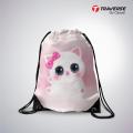 Traverse  Cute Kitty Drawstring for Girls. Bags hand bag for girls bags for girls. 