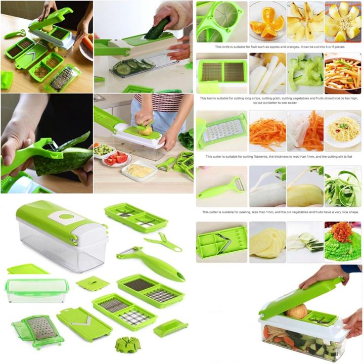 All In One Fruit Vegetable Salad Salid Peeler Cutter Slicer Maker