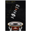 Headphone Speaker 40mm Speaker DIY Headphone Speaker Composite Membrane Speaker Headphone Speaker Driver. 