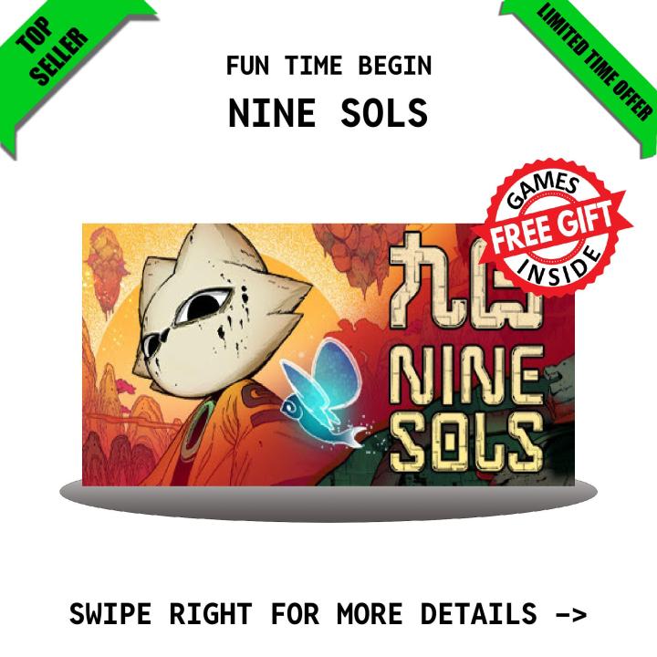 NINE SOLS - Game for PC - with installation guide - GoogleDrive/MediaFire - QR Codes - PC Games