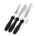 Stainless Steel 3pcs Cake Spatulas Set Cake Spatula Cream Spatula Pastry Spatulas. 