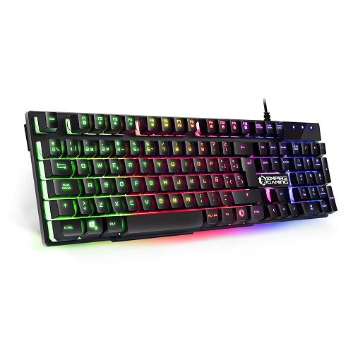 MK800 3-in-1 Pack Empire Gaming - AZERTY RGB 105 Keys 19 Keys Anti-Ghosting - Ergonomic Gaming Mouse - 2400 DPI - Mouse Mat - PC PS4 PS5 Xbox One/Series Mac
