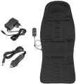 Back Massager Shiatsu Massage Seat Cushion Deep Kneading Self 4 Vibrations Relieve Muscle Soreness for PU Leather. 