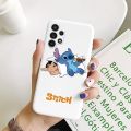 Stitch Case For Samsung Galaxy A13 4G A 13 5G Protective Cover Anime Cartoon Soft Funda For SamsungA13 GalaxyA13 Bags. 