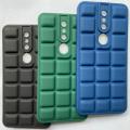 Oppo F11 Pro - High-Quality Silicone Bubble Back Cover for Extra Cushioning and Stylish Look. 