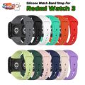 Replacement Silicone Watch Band For Xiaomi Mi Redmi Watch 3 Only (Not for Active and Lite Edition). 