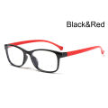 【AmbitionmA】Square Anti-blue Light Kids Glasses Optical Frame Children Boy Girls Computer Transparent Blocking Anti Reflective Eyeglasses. 