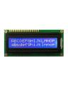 16x2 Character LCD Module Blue Background. 