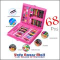 68 Pcs Colouring Art Kit, Assorted Colouring Kit, Multi- Character Colouring Kit for Girls, Art Set Colouring Kit, Colouring Kit for kids / Boys, Box Coloring Kit 68 Pcs. 