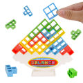 Tetra Tower Balance Stacking Blocks Game, Board Games for 2 Players+ Family Games, Parties, pcsTravel, Kids & Adults Team Building Blocks Toy. 