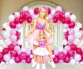 100 Pieces Thick Latex Balloons Pack for Birthday, Baby Shower Party Decoration (Barbie doll theme) (,Pink, White, hotpink). 
