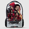 Money Heist 03 Business Travel Backpack, Matein Laptop Backpack for Men Women Boys Girls,  College School Bookbag Computer Backpack  Laptop Notebook Laptop Backpack Digital Printed Backpack   Double Zip And Large Pocket Backpack. 