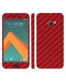 HTC 10 - Red Carbon Fiber Texture Mobile Skin. 