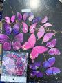 New High Quality Imported 12pcs/Packet Colorful Butterfly Wall stickers Fridge Magnets 3D Butterfly Decals Design Art Stickers Room Magnetic Home Decor DIY Wall Decoration. 