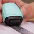 Identity Protection Roller Stamp 2Pack Confidential Roller Stamp with 6Pack Ink, Identity Protection Roller Stamps. 