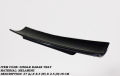 1 Piece Melamine Single Kabab Tray - Serving Tray -  Melamine Material - White & Black. 