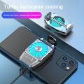 Portable Cooling Fan Game Mobile Phone Cooler Cell Phone Radiator Cooling Tool For IPhone/Samsung/Xiaomi. 