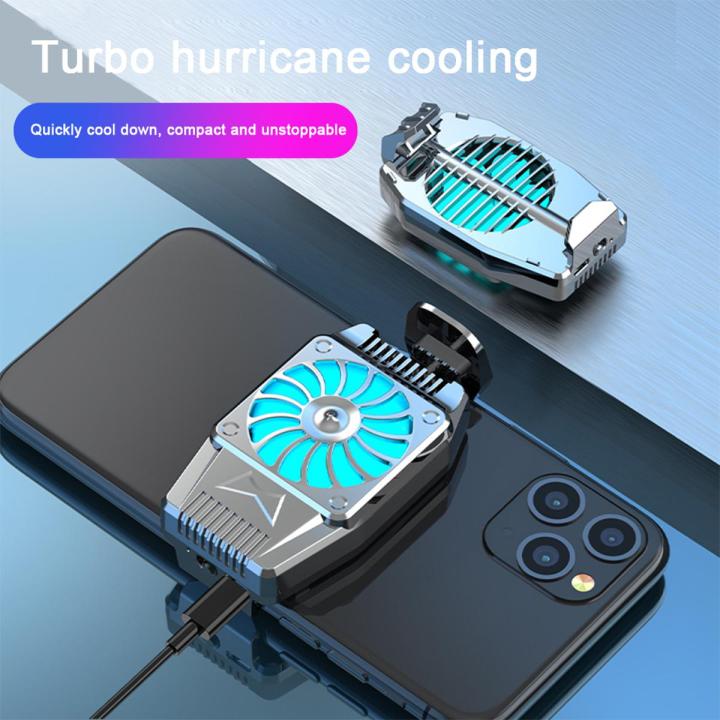 Portable Cooling Fan Game Mobile Phone Cooler Cell Phone Radiator Cooling Tool For IPhone/Samsung/Xiaomi