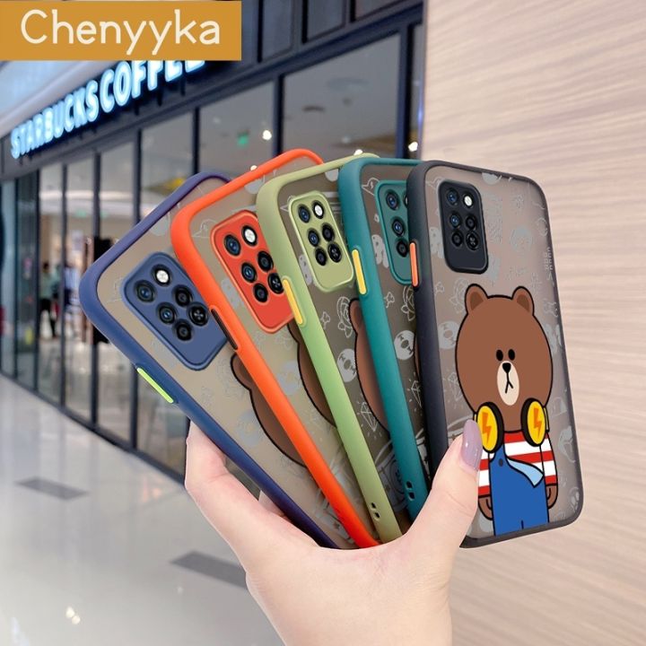 chenyyka%20For%20Infinix%20Note%2010%20Pro%20Infinix%20Note%2010%20Pro%20NFC%20Case%20Fashion%20Cute%20Bear%20Thin%20Edge%20Frosted%20Transparent%20Hard%20Cases%20Shockproof%20Casing%20Full%20Cover%20Protect%20Case%20-%20Image%204