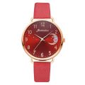 Women Watch Moon Numbers Dial Bracelet Watches Set Ladies Leather Band Quartz Wristwatch Women Female Clock Relogio Mujer Hot. 