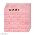 3D Brick Wall Stickers Self Adhesive Wallpaper Sheets 3mm | Peel and Stick Wall Brick Room Panels PE Foam High Quality Bricks Wallpaper wall paper sheet for bedroom. 