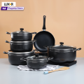 Majestic non-stick Cookware Set - Aluminum Alloyed coating saucepan set – 11 pcs. 