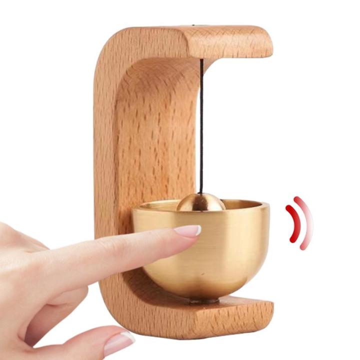 Wood Doorbell Chime Magnetic Landscape Wireless Hanging Wind Loud Door Bell For Refrigerato Doors Restaurant Home Decoration