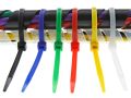 100pcs of Heavy-Duty Durable Nylon Cable Tie Zip tie 4 6 8 10 12 16 18 22 inch Cable Tie For Indoor/Outdoor Use Multipurpose cable tie UVresistant Tie White-Black-Blue-Green-Yellow-Red Colors SelfLocking Nylon Cable Tie/Zip Tie For Electrical Use. 