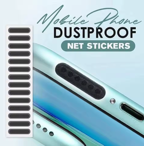 10 Pcs Universal Mobile Phone Dustproof Net Stickers Speaker Mesh Anti ...