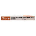 Peach A4 Paper Trimmer Cutter – Metal Body, 10 Sheets Cutting Capacity, Magnetic Ruler, Safe Lock, Durable Steel, Compact & Lightweight – Ideal for Office, Home & School Use. 