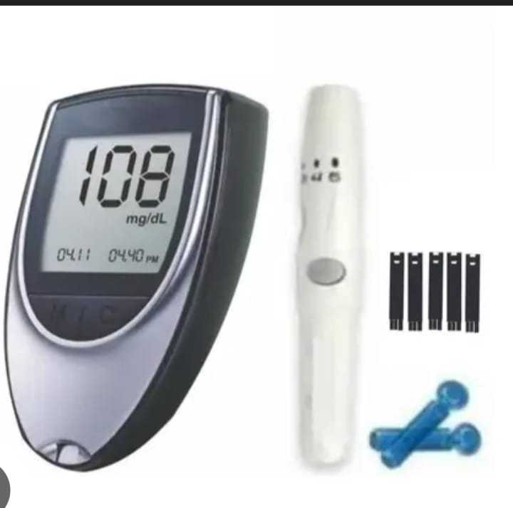 medisign mm800 auto glucometer. with 10 test strips free. blood glucose ...
