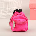 Mini Backpack Keychain Cute Zipper Schoolbag Keyring For Coin Purse Pendant Fullhouse. 