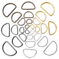 50 Piece Metal D Buckle for Leather Craft Bag Strap Belt Handle Durable Hardware. 