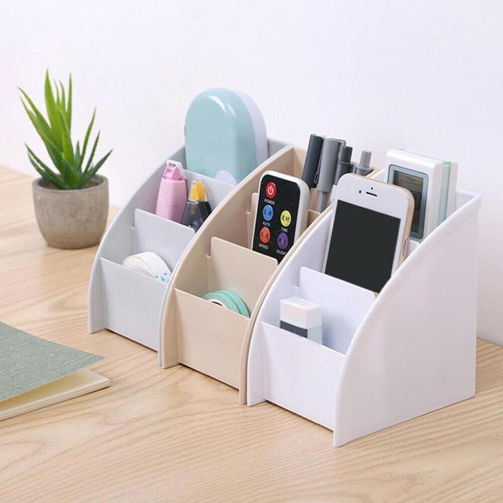 Small Remote Control Holder Transparent Organizer Media Storage Box Makeup Organizer,Store Tv Remote Holders