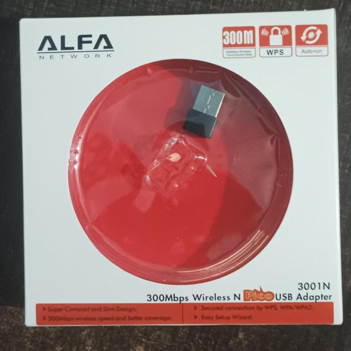 Original ALFA 3001N 300mbps Wireless N USB Adapter With driver