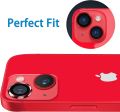 For iPhone 13/13mini, Camera Lens Protecter Premium Tempered Glass Circle Film, Aluminum Alloy Full Fit Lens Ring Cover, [Anti-Scratch]. 