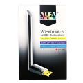Alfa Wifi W115 Net Wireless-N | USB Adapter | Fixed 3DBi | W113 Antenna | Soft AP Wifi | Utility Routers For Windows For PC | Wifi Receiver | High Speed Wifi Catcher | Premium Quality Product. 