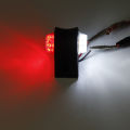 Automotive 12V 24V Dual Side LED Red + White Side Marker Lights Indicator Warning Lamp Trailer Truck Lorry Caravan. 